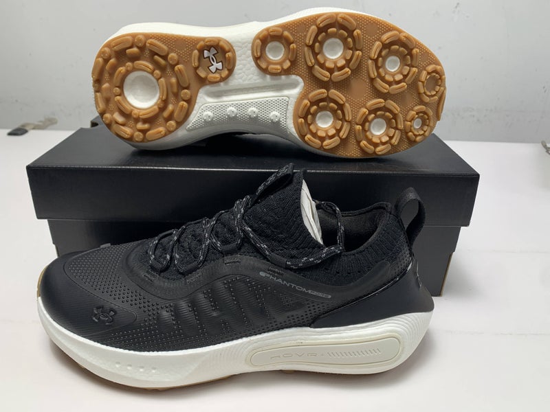 Under Armour Phantom Fore Waterproof Golf Shoes Black Men's SZ 8.5 (3027876-001)