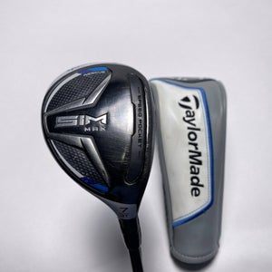 TaylorMade SIM MAX 7 Hybrid 31* Fujikura Ventus Blue HB 7-S Velocore Stiff RH HC