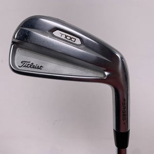 Titleist T100 2021 Single 6 Iron Project X LZ 6.0 120g Stiff RH