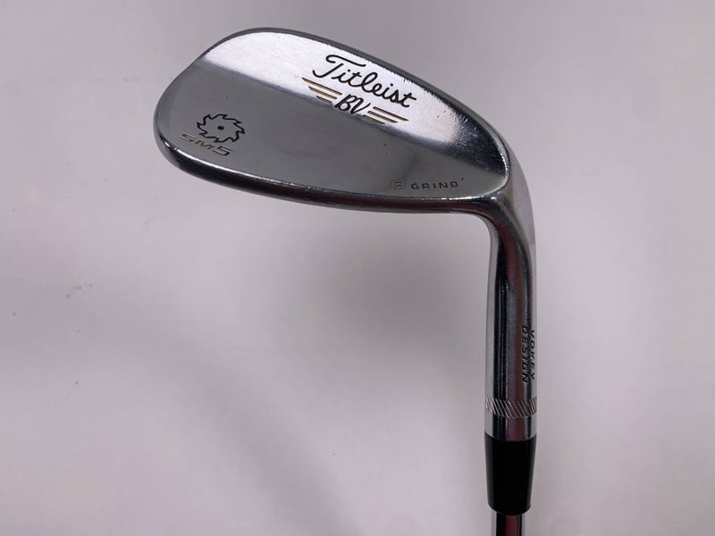 Titleist Vokey SM5 Tour Chrome Gap Wedge GW 52* 8 Bounce F-Grind Wedge RH