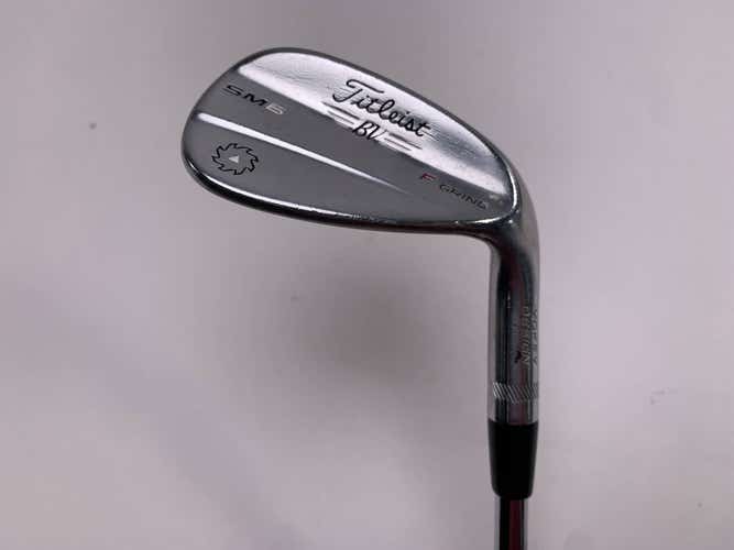 Titleist Vokey SM6 Tour Chrome Gap Wedge GW 48* 8 F-Grind KBS 610 110g Mens RH