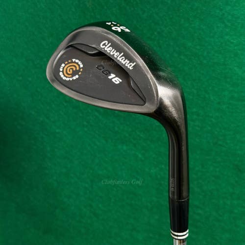 Cleveland CG16 Black Pearl 56-14 56 Sand Wedge Cleveland Traction Steel Wedge