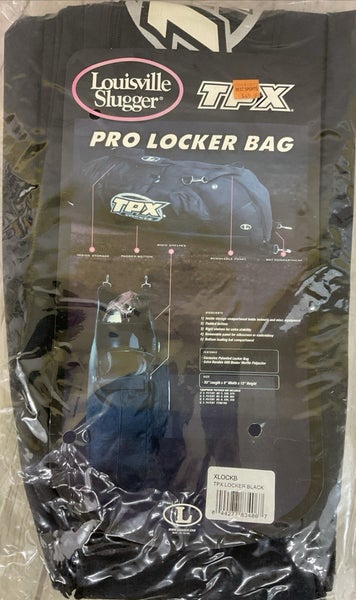 Louisville Slugger TPX Pro Locker Bag Padded Bottom Load Bat Compartment Black