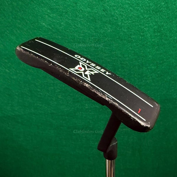 Odyssey DFX #1 Black 35" Plumber's-Neck Blade Putter Golf Club