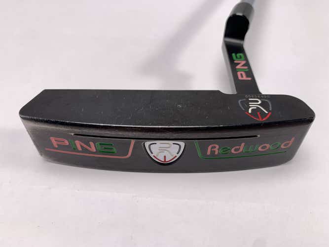 Ping Redwood Anser Black Satin Putter 34" Black Dot Mens RH