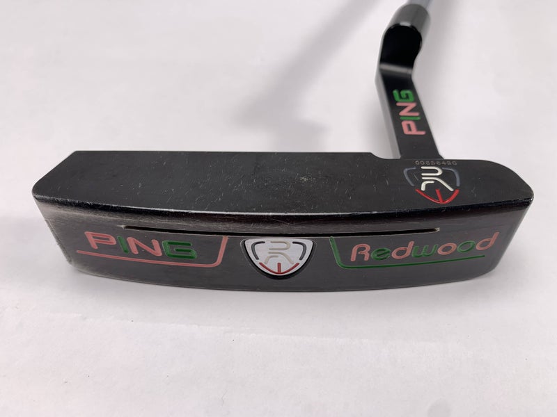 Ping Redwood Anser Black Satin Putter 34" Black Dot Mens RH