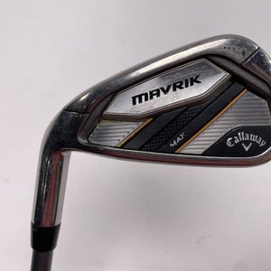 Callaway Mavrik Max Single 4 Iron Project X Catalyst 55 Senior Graphite Mens LH