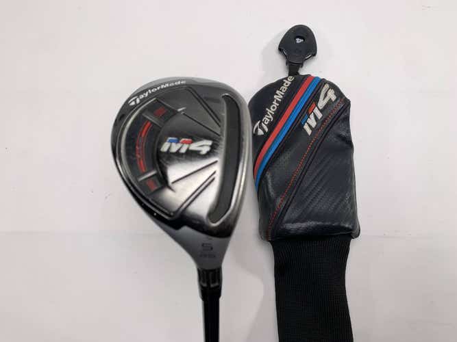 TaylorMade M4 5 Hybrid 25* Fujikura Atmos Red 7S Stiff Graphite Mens RH HC