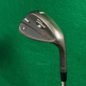 Titleist Vokey SM6 Black Raw 58-10S 58 Lob Wedge Dynamic Gold S200 Steel Stiff