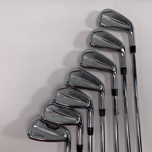Titleist T200 2023 Iron Set 4-PW True Temper AMT Red S300 Stiff Steel Mens RH