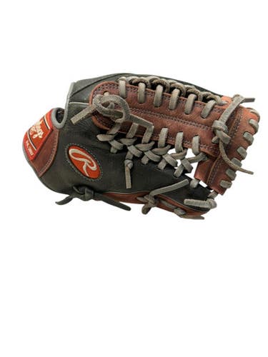 Used Rawlings R9205-4BSG BB/SB Glove RH Throw Black And Wine Red 11 3/4" 11835-S000199121