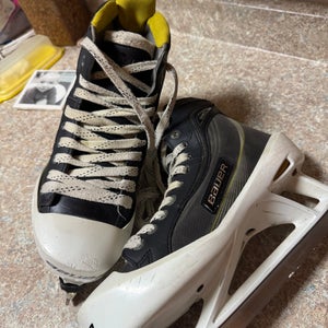 Bauer Supreme One80 Hockey Goalie Skates Regular Width 9.5 (Used) 180 s180 one 80