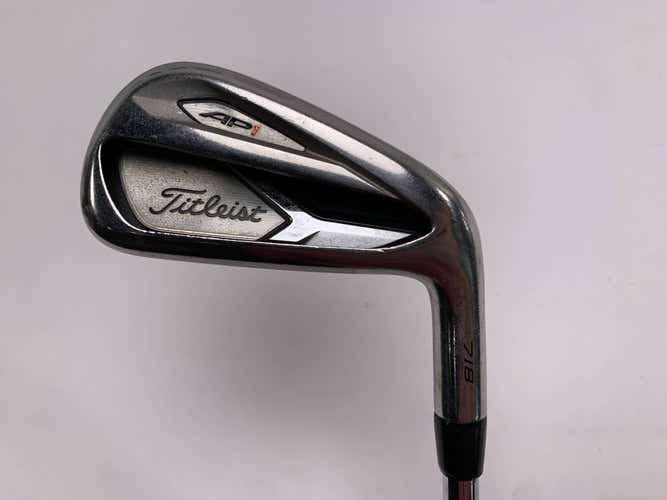 Titleist 718 AP1 Single 7 Iron True Temper AMT Red S300 Stiff Steel Mens RH