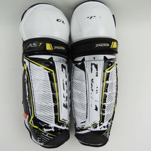 CCM Super Tacks AS1 Pro Stock Ice Hockey Player Protective Shin Pads Size 13"