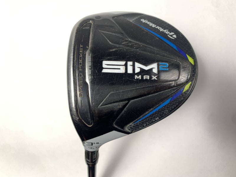 TaylorMade SIM2 MAX 3HL Fairway Wood 16.5* Fujikura Ventus Blue 5R Regular LH
