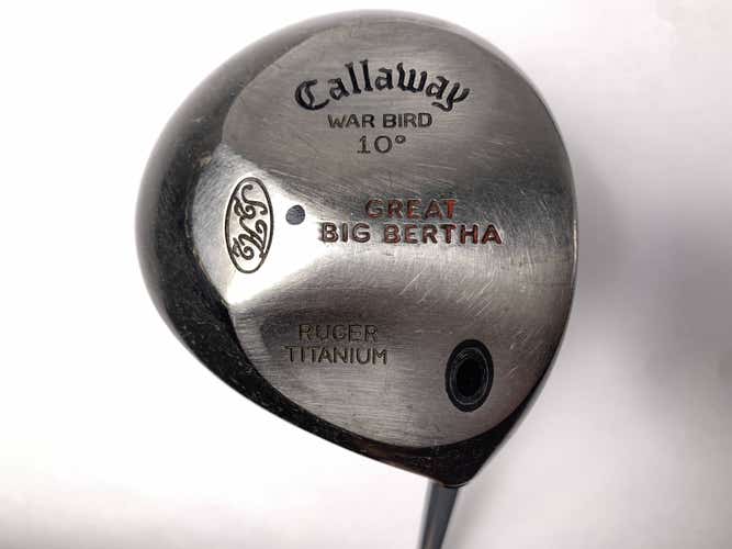 Callaway Original Great Big Bertha Driver 10* GBB UL Regular Graphite Mens RH