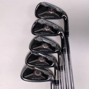 TaylorMade Burner 2009 Iron Set 5-PW Burner Superfast 85g Regular RH No 7 iron
