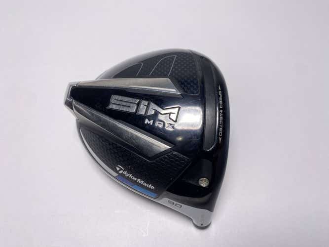 TaylorMade SIM MAX Driver 9* HEAD ONLY Mens RH