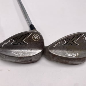Callaway X Forged Vintage Wedge Set 52* 13 | 56* 15 Wedge Steel Mens RH