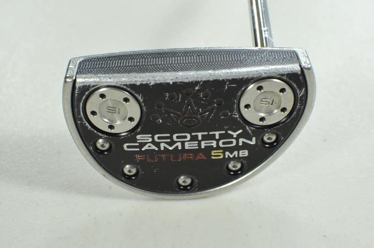 Titleist 2017 Scotty Cameron Futura 5MB 34" Putter Right Steel # 203714
