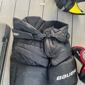 Senior Small Bauer S170 Hockey Goalie Pants (Used)