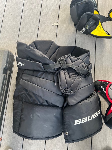 Senior Small Bauer S170 Hockey Goalie Pants (Used)