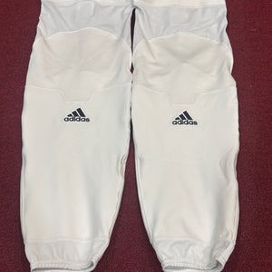 White Senior Large Adidas Socks Pro Stock (New)