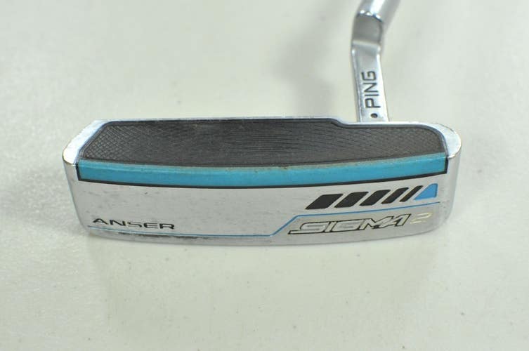 Ping Sigma 2 Anser 35" Putter Black Dot Right Slight Arc Steel # 204065