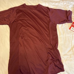 Rawlings Maroon Medium Baseball Shirt - NEW WITH TAGS
