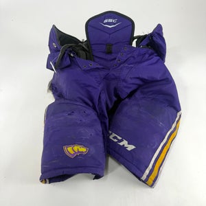 Used Purple/Yellow CCM Tacks 65C Pants | Large | E533