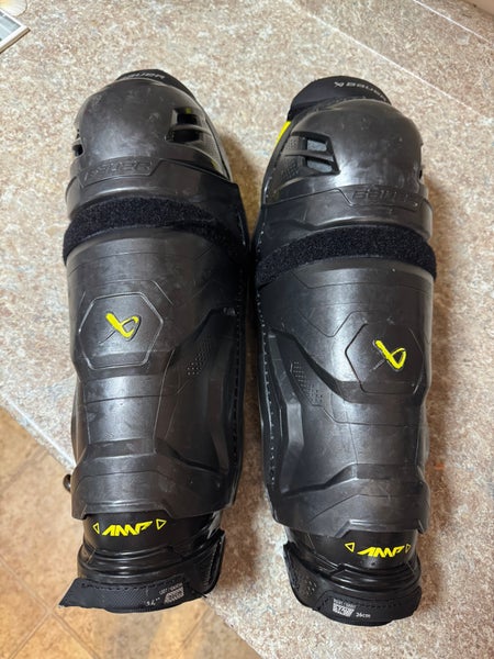 Bauer Supreme Mach 14" Shin Pads (Used) intermediate INT 14 inch