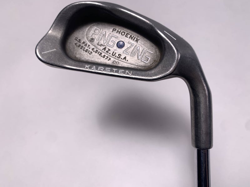 Ping Zing Single 1 Iron Blue Dot 1* Up Karsten JZ Regular Steel Mens RH