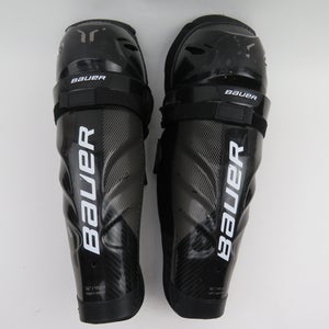 Bauer PRO SERIES NHL Pro Stock Ice ockey Protective Shin Pads Senior Size 16"