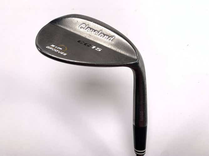 Cleveland CG15 Black Pearl Sand Wedge SW 56* 14 Bounce Wedge Steel Mens RH