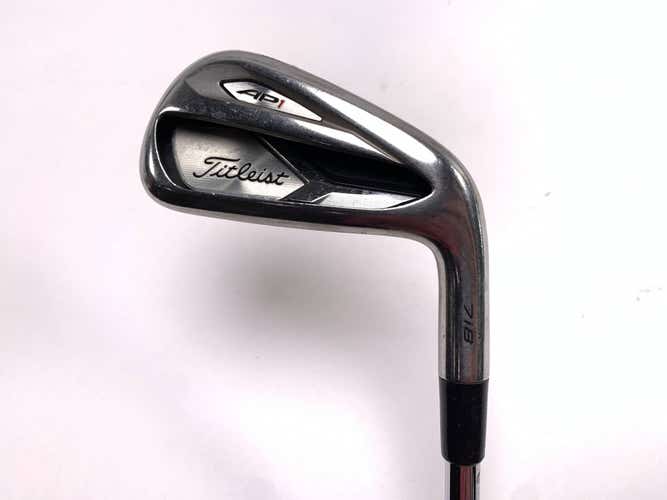 Titleist 718 AP1 Single 7 Iron True Temper AMT R300 Black Regular Steel Mens RH
