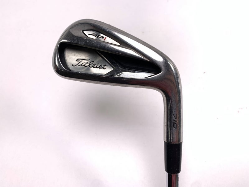 Titleist 718 AP1 Single 7 Iron True Temper AMT R300 Black Regular Steel Mens RH