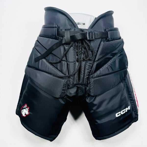 New Northeastern University CCM HPG 12A Hockey Goalie Pants- Small