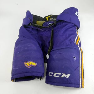 Used Purple/Yellow CCM Tacks 65C Pants | Large | E530