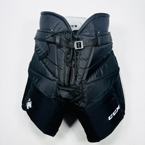 New Northeastern University CCM HPG 12A Hockey Goalie Pants- Medium