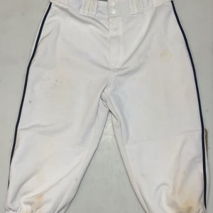 Easton Large Sock Showing Baseball Pants white/navy