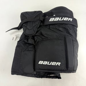 Used Black Bauer Prodigy 2.0 goalie pants | Yth L-XL | E658