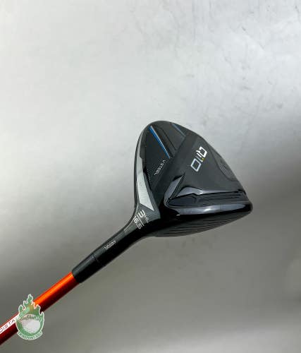 Used TaylorMade Qi10 3HL Wood 16.5* Tour AD DI-8 Stiff Flex Graphite Golf Club
