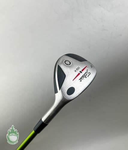 Used Right HandedTitleist 585H Hybrid 21* NV 85g Stiff Flex Steel Golf Club