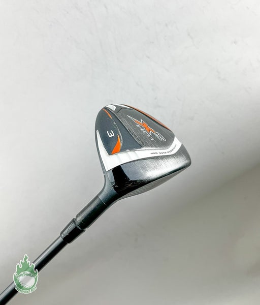 Used RH Callaway X2 Hot Fairway 3 Wood Tour Blue 60g Stiff Graphite Golf Club