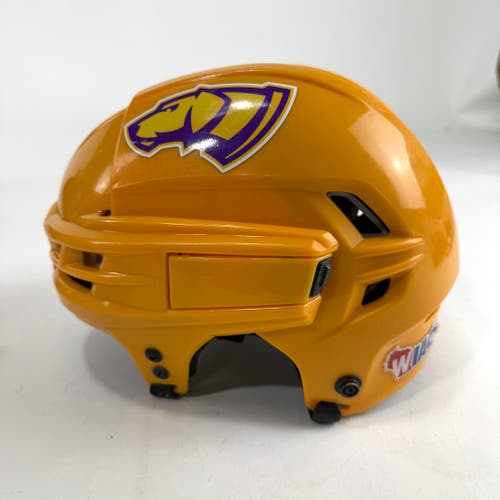Used Sunflower Yellow CCM Tacks 910 Helmet | Medium | E500