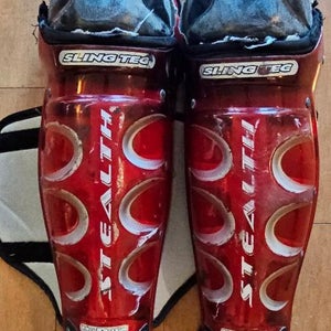 Senior Easton Stealth Sling Tec 15" Shin Pads (Used)