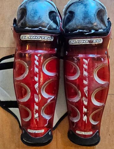 Senior Easton Stealth Sling Tec 15" Shin Pads (Used)