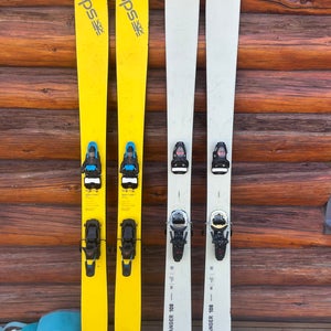 OBO Powder Ski Quiver - DPS Wailer 112/Solomon Shift and Fisher Ranger 108/Look Pivot