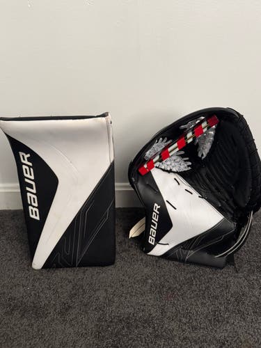 Pro Custom Bauer FlyLite Blocker and Glove