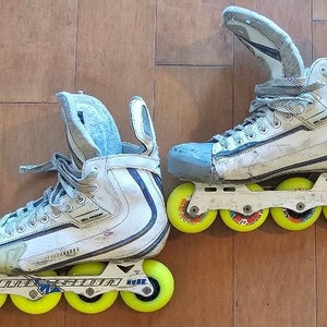 Mission soldier black Inline Skates Extra Wide Width Size 11 (Used)